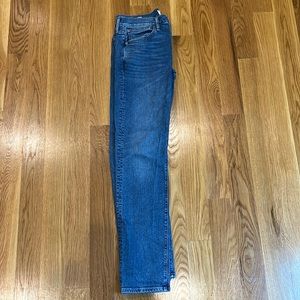 J Crew Three Year Wash Slim Jeans